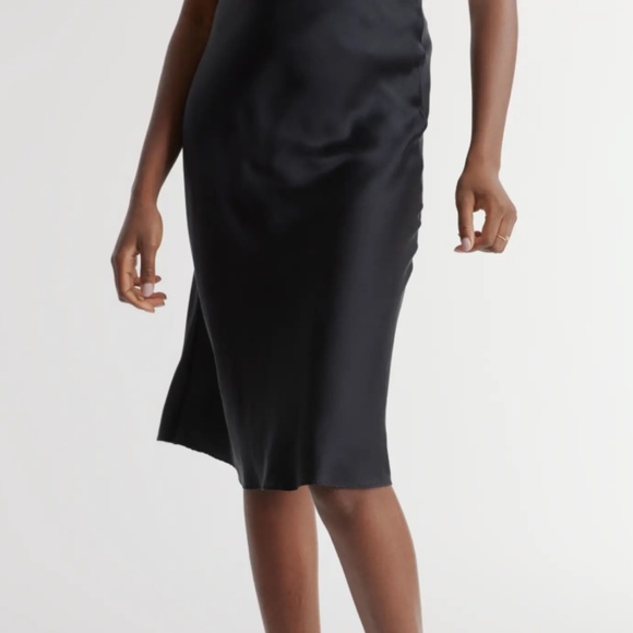 Quince 100% Washable Silk Skirt - Picture 2 of 4